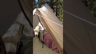 The Timber Ridge 6 Person Glamping Yurt Tent [upl. by Horbal527]