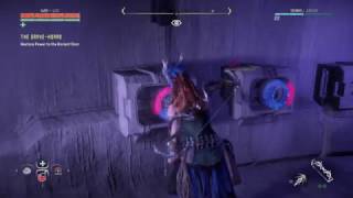 Horizon Zero Dawn  Restoring Power To The Ancient Door Puzzle THE GRAVE  HOARD [upl. by Gnirps]