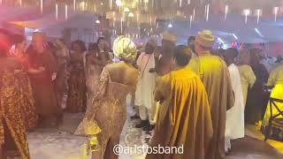 Aristos Band Lagos Wedding Party with The Life of The Party [upl. by Esac]