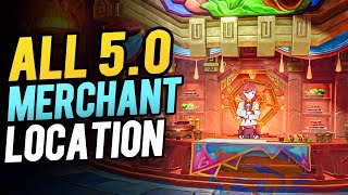 Natlan All Merchant Location  Genshin Impact 50 [upl. by Latta]