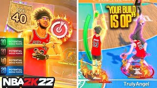 THE 1 ISO BUILD ON NBA 2K22 THE 2WAY SLASHING PLAYMAKER BUILD IS BACK amp BETTER GAME BREAKING [upl. by Adnilema]