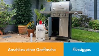 Tutorial Anschluss einer Gasflasche  SCHARR [upl. by Erialc]