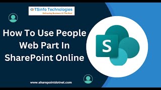 How to use People Web part in SharePoint Online  Add profiles to People web part Modern SharePoint [upl. by Tankoos]