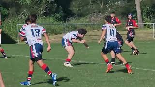 Mudgeeraba Redbacks Vs Nerang Roosters U14 1st Half [upl. by Eladroc]