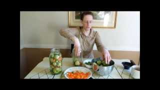 Way to Use Up Green Tomatoes  Romanian Dill Pickle Tomatoes How to Pickle [upl. by Russian703]