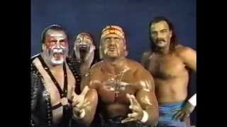 Hulkamaniacs Promo on Million Dollar Team 10291989 [upl. by Hsilgne]