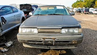 Is This A Rare One 1990 Mazda 626 GT Hatchback Junkyard Find [upl. by Rogozen]