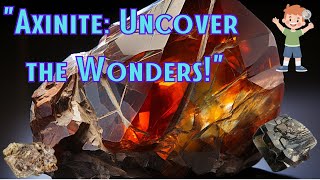 Unveiling the Hidden Wonders of Axinite The Ultimate Guide [upl. by Auberon]