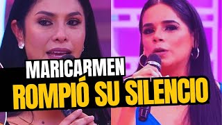 Maricarmen Marín rompe su silencio sobre enemistad con Giuliana Rengifo [upl. by Janene]