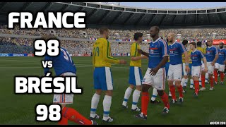 HD France 1998 vs Brésil 1998  Pour mon cher abonné quotjérémy chamleyquot Fifa 16 [upl. by Radburn210]