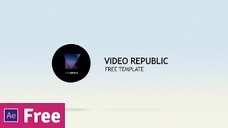 FREE Sphere Logo Reveal After Effects Template [upl. by Ardek30]