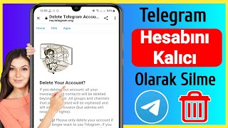 Telegram Hesabını Kalıcı Olarak Silme 2023  TELEGRAM HESAP SİLME KALICI [upl. by Amsirahc892]