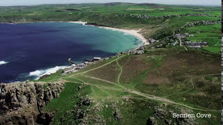 Aerial views of West Cornwall [upl. by Alidus]