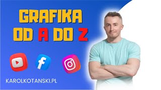 Jak robić dobre grafiki na media społecznościowe w CANVA [upl. by Neibaf]