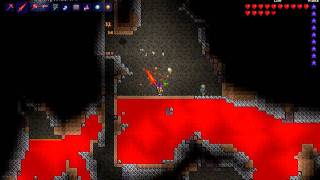 Terraria Special How to get ALOT of obsidian fast [upl. by Retxab]