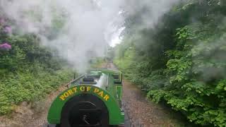 Bodmin General to Bodmin Parkway Brake Van View behind Par Docks Loco quotJudyquot [upl. by Diantha]