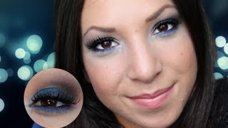 ❤ Tutoriel  Smoky bleu nuit [upl. by Whiting]