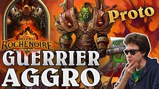 Hearthstone  Guerrier Aggro avec Proto  FR [upl. by Bbor]