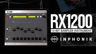 RX1200 12bit Sampler Instrument SP1200 VSTAUAAXRE plugin [upl. by Haliak]