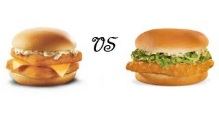 McDs Double FiletOFish Vs Jacks Fish Sandwich  RudyEats Happy Fast Food Critic [upl. by Oliana]