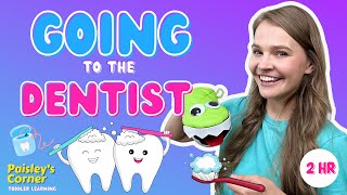 Toddler Learning Video  Going to the Dentist for Toddlers  Learn Healthy Habits for Kids [upl. by Yoc]