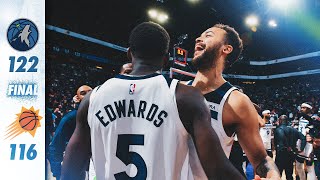 Minnesota Timberwolves SWEEP SERIES Against Phoenix Suns in GAME 4 WIN 122116  042824 [upl. by Atsirk]