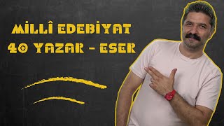 Millî Edebiyat  60 Yazar  Eser  SAYILARLA EDEBİYAT  RÜŞTÜ HOCA [upl. by Einnov413]