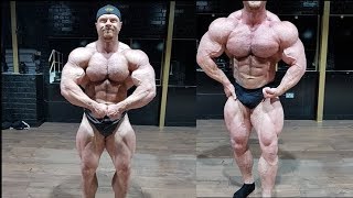 GIANT BODYBUILDER JAMES HOLLINGSHEAD  FISICOCULTURISTA GIGANTE JAMES HOLLINGSHEAD [upl. by Hartman]