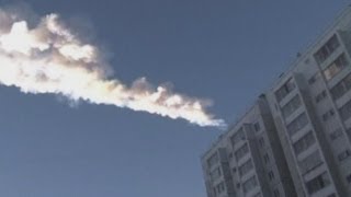 Russian Meteor Shower Reports Video shows trails of smoke in eastern Russia [upl. by Noy261]