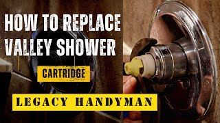 Valley shower cartridge replacement  How to [upl. by Herm]