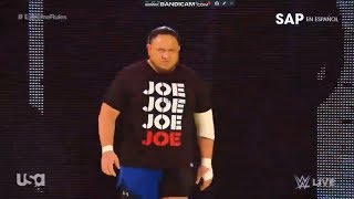 Samoa Joe entrance SMACKDOWN july 2 2019 [upl. by Paynter]