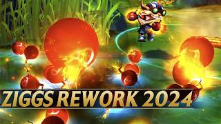 ZIGGS REWORK 2024 CONFIRMED  League of Legends [upl. by Neetsirk]