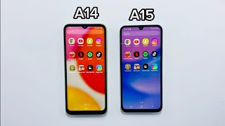 SAMSUNG A15 vs A14  Speed Test [upl. by Aseretairam862]