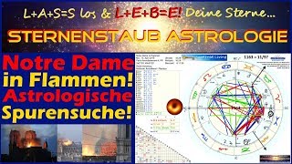 Horoskop Notre Dame in Flammen  Astrologische Spurensuche [upl. by Nythsa]