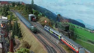 BR 140 8541 und Silberlinge n Wagen mit ESU Sound und Wagen [upl. by Patrica]