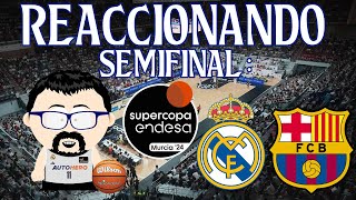 Reaccionando Supercopa Endesa Murcia 2024 Real Madrid 89  Barcelona 83 7 Final consecutiva [upl. by Grove]