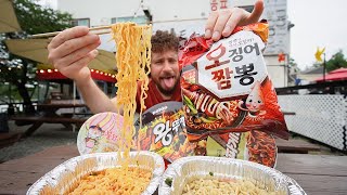 ¿Cuál es la mejor sopa instantánea de Corea del Sur  ¡TODO PICA 🥵🍜 🇰🇷 [upl. by Leahplar377]