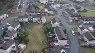 Burnside Road Area Mintlaw Aberdeenshire looking west 4K 2021 [upl. by Thorwald]