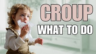 Croup Cough Sound and Treatment [upl. by Garik]