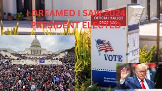 I DREAMED I SAW THE 2024 ELECTION PRESIDENT DONALD TRUMP VOTING MACHINES TURNED OUT [upl. by Golliner]