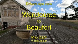 Drivers eye view Wendouree to Beaufort May 2024 [upl. by Verlie]