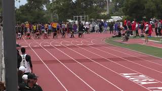 Abel Jordan 100 Meters Bryan Clay Invitational 4132024 [upl. by Jegger]