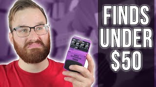 A 25 Bass Overdrive  Behringer BOD400 Demo  Finds Under 50 [upl. by Atekihc]