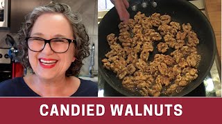 How to Make Candied Walnuts without Butter Recipe  The Frugal Chef [upl. by Mile]