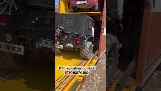 Jeep Transport Mandi Dabwali to Hyderabad 🚗👍 modified automobile shorts [upl. by Bard200]