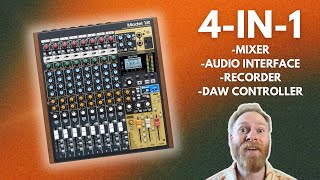 Replace 4 Essentials In Your Studio W This  Tascam Model 12 Review [upl. by Atiseret597]