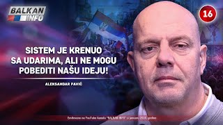 INTERVJU Aleksandar Pavić  Sistem je krenuo sa udarima ali ne mogu pobediti ideju 2912024 [upl. by Sitnerp424]