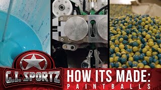 How Paintballs Are Made at GI Sportz [upl. by Tehr]