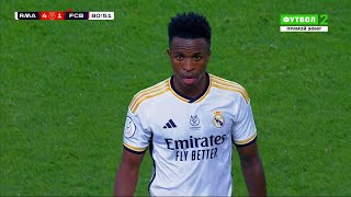 Vinicius Junior vs Barcelona Final HD 1080i [upl. by Tadeas]