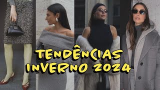 ESTÃ‰TICAS STYLING ROUPAS E CORES AS MAIORES TENDÃŠNCIAS DO INVERNO 2024 OFFICE SIREN E MAIS [upl. by Ynamrej]